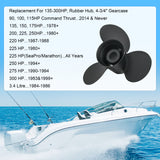 JDMSPEED Fit Mercury Mercruiser 14-1/4x21 RH 14.25" x 21" Aluminum Propeller 48-832832A45