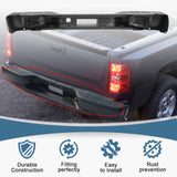 JDMSPEED Rear Bumper For 1999-2007 Chevy Silverado GMC Sierra 1500 1999-2004 2500