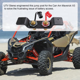 JDMSPEED Remote Battery Terminal Relocation Kit Battery Jump Post For Can-Am Maverick X3