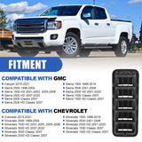 JDMSPEED 2x Back Panel Cab Air Vent Relief Grille For Chevrolet Silverado Sierra 1999-22