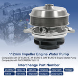 JDMSPEED Engine Cooling System Water Pump 2042162 1912939 Fit For PACCAR / DAF MX13