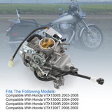 JDMSPEED Carburetor For Honda VTX1300 VTX1300C VTX1300R VTX1300S 1300T 16100-MEA-901 CARB