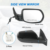 JDMSPEED Power Textured Mirror Right Passenger Side HO1321316 For Honda 2017-2022 CR-V