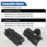 JDMSPEED Topkick upper & lower air box cleaner Housing Set NEW For GMC Chevrolet Kodiak