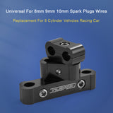 JDMSPEED Aluminum Spark Plug Wire Divider Electrical Screen Wire Separators 8mm 9mm 10mm