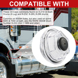 JDMSPEED 4PCS 8K 2-7/8"Oil Bath Caps Trailer Axle Fits Dexter 21-35 LCI 8000# OC-86580-26