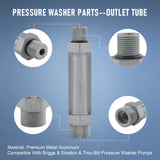 JDMSPEED 190589GS 190634GS Power Pressure Washer Pump Water Outlet Tube 201497GS