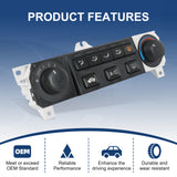 JDMSPEED Heater AC Temperature Controls 79600-S84-A01ZA For Honda Accord 1998-2000 4254