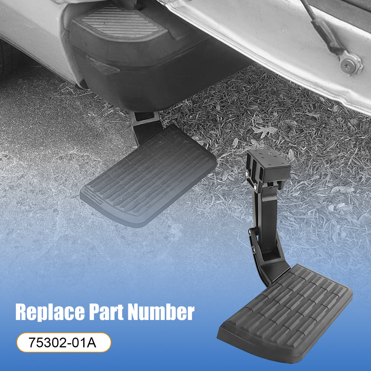JDMSPEED Rear Retractable Truck Bed Step 75302-01A NEW For Ford F150 2 ...