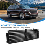 JDMSPEED Upper Front Active Grille Shutter w/ Motor 84646340 For 2018-2019 Chevy Traverse