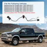 JDMSPEED Headlight Lamp WIRING HARNESS For Dodge Ram 1500-5500 4500 2010-2018 68193062AB