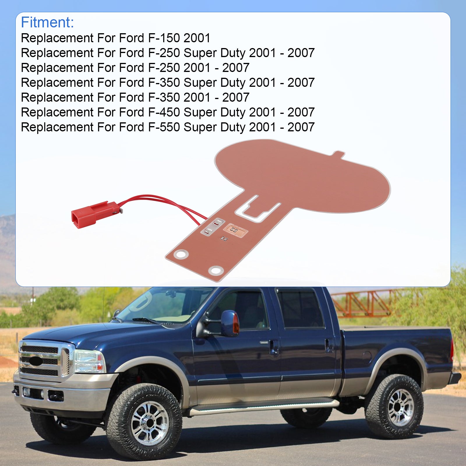 Horn Contact Clock Spring – Replaces Ford 6C3Z13B802C, 924-904 – For F-150, F-250, F-350 Super Duty 2001-2007