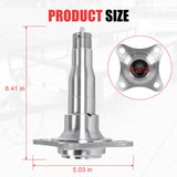 JDMSPEED 2 pcs #84 E-Z Lube Spindles w/ Brake Flange NEW For 3500 lb Axle L44649/L68149