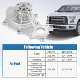 JDMSPEED Engine Water Pump 1253280 For Ford Mustang 2015-2019 3.7L & F150 3.7L 3.5L NEW