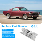 JDMSPEED NEW Aluminum Intake Manifold Dual Plane For Small Block Ford SBF 260 289 302 V8