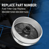 JDMSPEED Fuel Filter Cap Cover Aluminum 68436815AB For Dodge Ram 1500 2500 3500 2019-2024