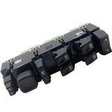 JDMSPEED Black Driver Left Door Lock and Window Switch For Silverado Avalanche 15883320