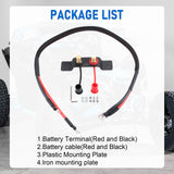 JDMSPEED Remote Battery Terminal Relocation Kit Battery Jump Post For Can-Am Maverick X3