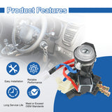 JDMSPEE Lgnition Switch w/ Lock Cylinder Housing Keys For 19-23 Kia Forte Soul Seltos EX