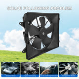 JDMSPEED Radiator Cooling Fan LH Driver Side HO3115155 For 2010-2016 Honda CR-V CRV 2.4L
