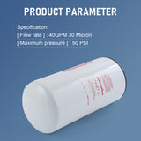 JDMSPEED Fill-Rite F1810PM0 18 GPM 1-12UN 50PSI 10 Micron Particulate Spin On Fuel Filter