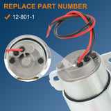JDMSPEED High Flow Electric Fuel Pump 97 GPH 7 PSI Universal For Holley Demon Carburetor