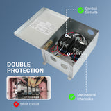 JDMSPEED RV Transfer Switch, Automatic Transfer Switch 50 Amp For RV, Speedboats