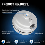 JDMSPEED Fuel Filter Cap Cover Aluminum 68436815AB For Dodge Ram 1500 2500 3500 2019-2024