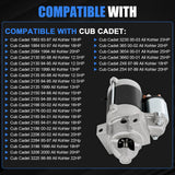 JDMSPEED New Starter 1209817 For CUB CADET KOHLER JOHN DEERE NH TORO 2409803 2409801