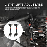JDMSPEED Quick Disconnect Sway Bar Links W/ 2.5-6" Lifts For TJ Cherokee 1984-01 XJ 98-06