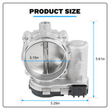JDMSPEED For Mercedes-Benz 2013-2014 C300 E350 GLE350 S450 SLK350 S63 AMG Throttle Body