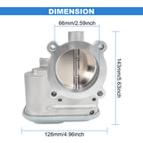 JDMSPEED Throttle Body 04593858AB Fits Dodge Grand Caravan 2008-10 3.8L 3.3L Town Country