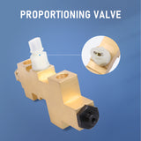 JDMSPEED Brass Brake Proportioning Valve Fit For Jeep CJ XJ & YJ Jeep Wrangler 1987-1996
