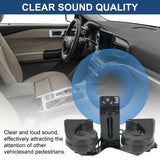 JDMSPEED High Low Pitch Horn Assembly NEW Fit For Ford Explorer 2016-2019 GB5Z-13832-A