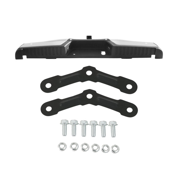 Chrome Rear Bumper Assembly For 2015-2019 Ford F150 – W/ Tow Hitch Cutout & Sensor Holes