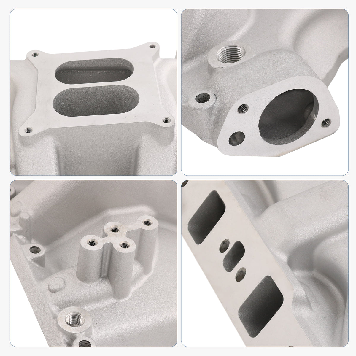 JDMSPEED Dual Plane Intake Manifold Aluminum For Ford Small Block Wind ...