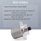 JDMSPEED 3 Pack Mower Deck Spindle Fits Hustler Zero Turn FasTrak & FasTrak SD Models NEW