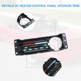 JDMSPEED Interior Trim Heater Control Panel For 1990-1997 Mazda Miata NA01-61-C04A
