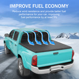 JDMSPEED 5.5FT Soft Quad-Fold Tonneau Cover Short Truck Bed NEW For Toyota Tundra 2022