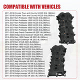 JDMSPEED Valve Covers w/ Gasket Set For Dodge Chrysler 300 Jeep Ram 1500 3.6L 2011-2021