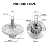 JDMSPEED Spindle Assembly RZ1848B For Bob-Cat ZT200 4165022 Bunton Ryan Jacobsen RZ2052B