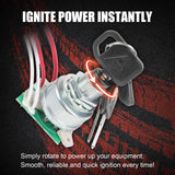 JDMSPEED Ignition Switch Module AM136681 For John Deere 415 425 445 455 sn0-70,000 w/keys