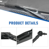 JDMSPEED Windshield Wiper Arms Fit Chevy Silverado Suburban Tahoe 99-07 GMC Sierra Yukon