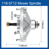 JDMSPEED 	 48" 52" TITAN BLADE DECK SPINDLE FOR TORO For EXMARK 116-5712 109-8744 QUEST