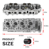 JDMSPEED ALUMINUM COMPLETE CYLINDER HEAD FOR 4RUNNER/CELICA/PICKUP 1984-1995 2.4 SOHC 22R
