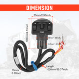 JDMSPEED 6680414 Switch Handle For Bobcat 853 863 864 873 963 653 751 753 763 773 7753