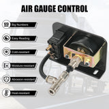 JDMSPEED NEW In Cab Single Air Gauge Control Kit For Air Suspension Kit w/ Paddle Switch