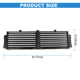 JDMSPEED Upper Front Active Grille Shutter w/ Motor 84646340 For 2018-2019 Chevy Traverse