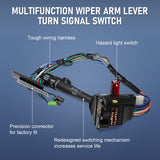 JDMSPEED Turn Signal Cruise Switch For Chevy Silverado Tahoe Suburban GMC Yukon Sierra