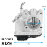JDMSPEED Throttle Body 22030-0M010 Fits Toyota Yaris 1.5L L4 2007-2012 22030-21030 TB1116